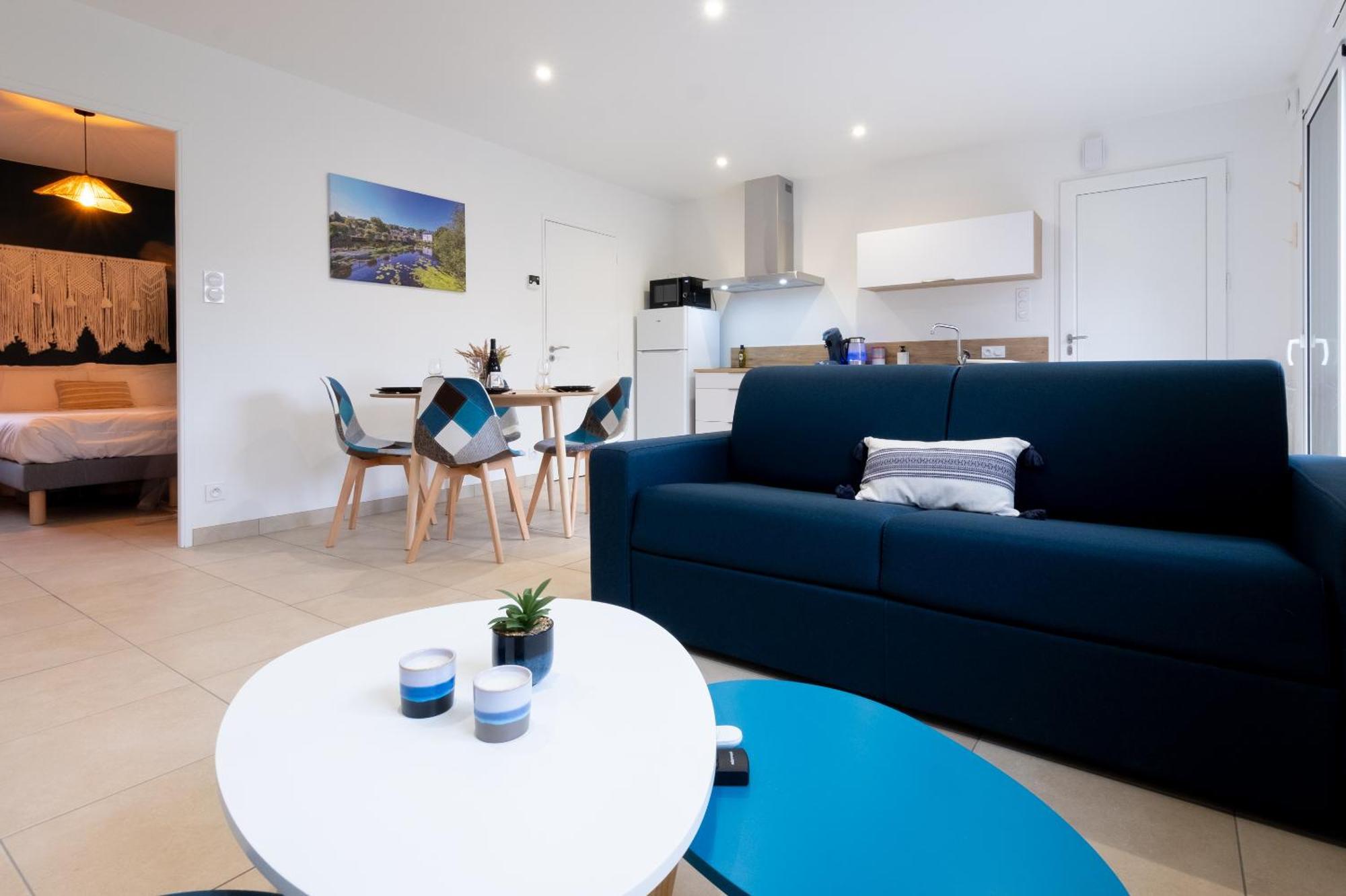 Appart Hotel La Gacilly-Centre Ville-Spa-Parking 외부 사진