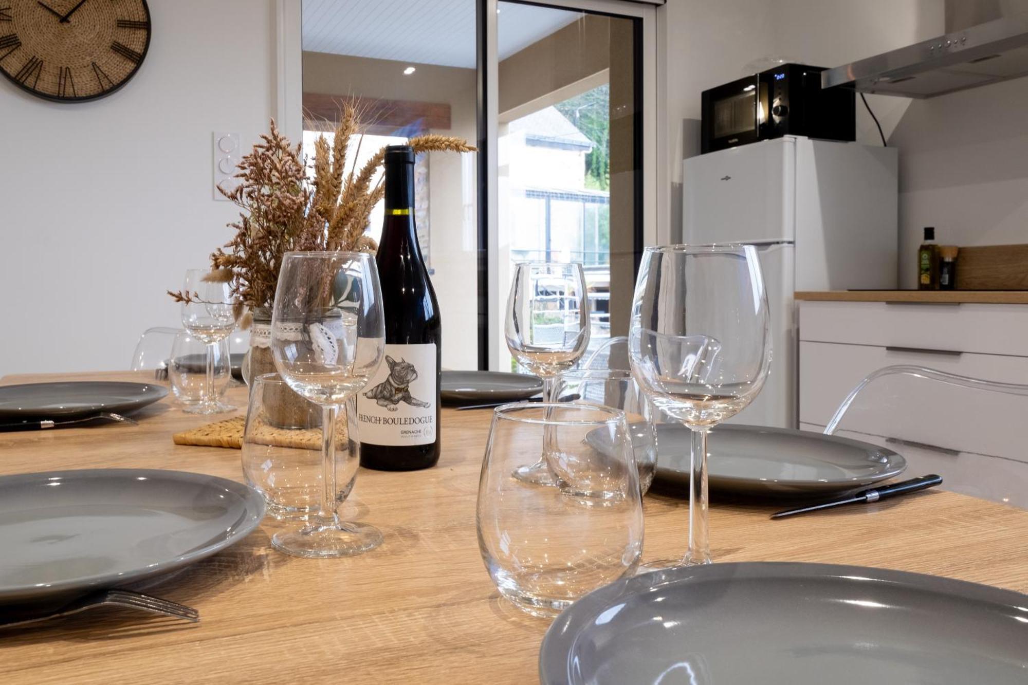 Appart Hotel La Gacilly-Centre Ville-Spa-Parking 외부 사진