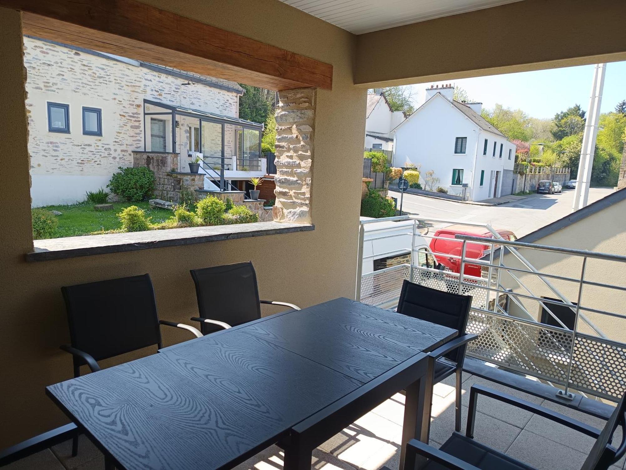 Appart Hotel La Gacilly-Centre Ville-Spa-Parking 외부 사진